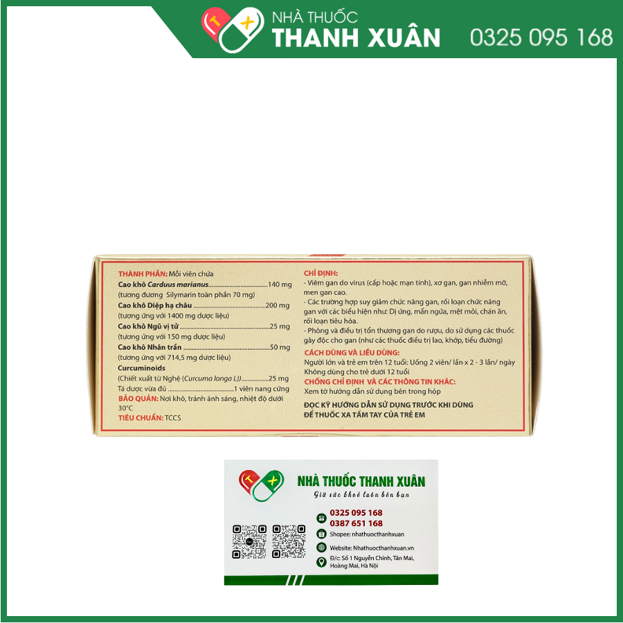 Silymax Complex trị viêm gan do virus, gan nhiễm mỡ